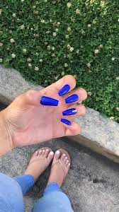 #blue #nails #acrylicnails #coffinnails #teal #bluenails #diamondnail #glitternails #silvernails. Royal Blue Acrylic Nails Coffinnails Blue Prom Nails Blue Coffin Nails Blue Acrylic Nails