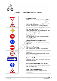 Kostenlose vorlagen verkehrszeichen zum ausmalen in. Die Verkehrssichere Fahrradwerkstatt Lernbiene Verlag