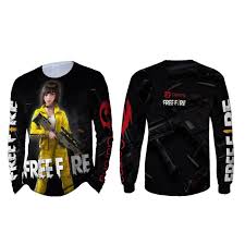 Players freely choose their starting point with their parachute and aim to stay in the safe zone for as long as possible. Jual Baju Kaos Free Fire Karakter Kelly Lengan Panjang Pria Wanita Xxxl Kota Bandung Warung Kia Bandung Tokopedia