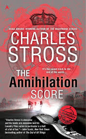 The process in which a particle and antiparticle unite, annihilate each other, and produce one or more it's meaning is known to most children of preschool age. The Annihilation Score A Laundry Files Novel Stross Charles 9780425281185 Amazon Com Books