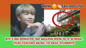 ₩ 1 krw south korean won rm 0.004 myr malaysian ringgit. Mandu Jennie Blackpink On Twitter Proud Namjoon Bts S Rm Donated 100 Million Won To A School That Teaches Https T Co F8vkrpvwlc Via Youtube Btsisback Bts Btsinriyadhtickets Btsã§å¦„æƒ³ Btsarmy Namjoon Namjoonnews Namjoonbirthday