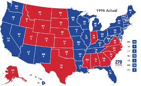 The republicans nominated senator bob dole as their candidate. Presidential Election Of 1996