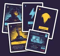 After negotiating terms with allies, players use their decks of action cards to play thrusters, shields, weapons, reactors, and crew to fulfill the requirements on each contract. Moonrakers A Deck Building Tabletop Game