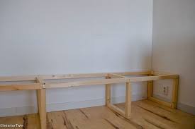 diy zo maak je zelf een houten eetkamerbank interiortwin kast zelf maken tafel met bank bank bij eettafel