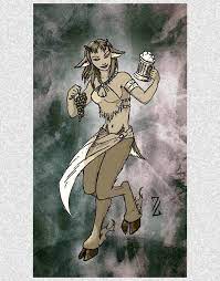Satyr Female Colored By Narthyxa Deviantart Com On Deviantart Satyr Dungeons And Dragons Characters Fantasy Races