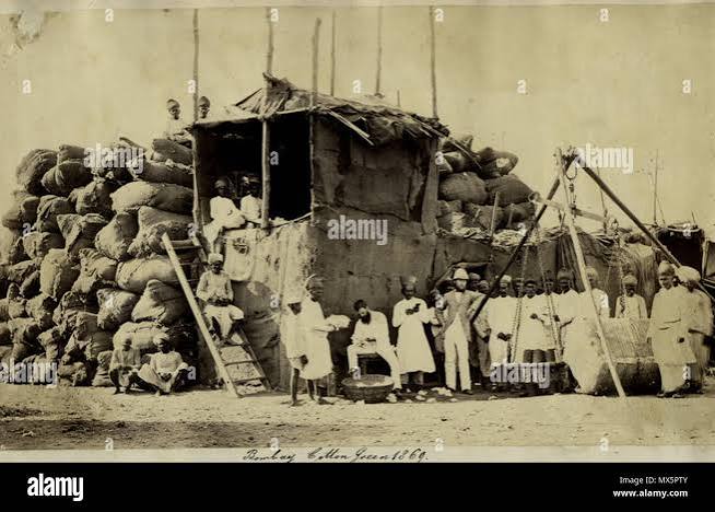 British india trade cotton hi-res stock photography and images - Alamy