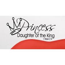 Daughters of the king daughter of god christian life christian quotes christian living just keep walking just in case just for you women of faith you're a woman of god, a warrior to be reckoned with! Crown Princess Daughter Of A Heavenly King Quote Wall Art Sticker Decal Overstock 11549967