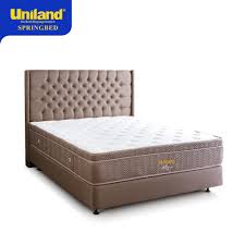 Harga matras spring bed uniland ini tidak mencapai satu juta rupiah karena sedang dididskon, sangat ekonomis mengingat kualitasnya yang lumayan oke. Uniland Springbed 160 X 200 Rivera Plushtop Paris Kasur Spring Bed Full Set Shopee Indonesia