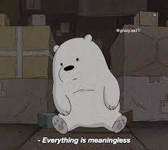 Ice bear pfp contest, a studio on scratch. Grizzy Sad