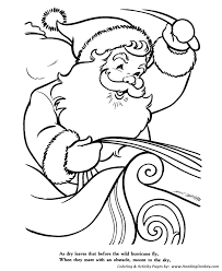 A Visit From St Nicholas Twas The Night Before Christmas Page 12 Of 25 Cool Coloring Pages Christmas Coloring Pages Coloring Pages
