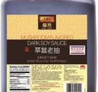 Lee Kum Kee LKK Mushroom Flavored Dark Soy Sauce | 63.5 Oz