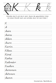 2 zeilen mit extra hohe schreiblinien (grundlinie, mittellinie, oberlinie), . Grundschule Nachhilfe De Arbeitsblatt Nachhilfe Deutsch Klasse 1 Und 2 Schreibschrift Fur Anfanger K K