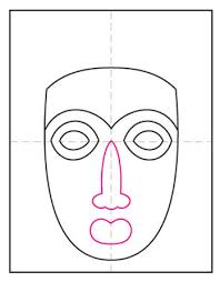 This collection includes mandalas, florals, and more. How To Draw A Tribal Mask Art Projects For Kids