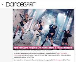 Lantas, tarian di lagu blackpink mana saja yang menjadi hasil karya koreografer kondang kyle hanagami? Press Kyle Hanagami