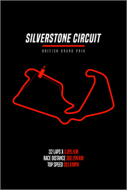 The official formula 1 poster for the 2021 french grand prix. Michael Tarassow F1 Britischer Grand Prix Silverstone Circuit Poster Online Bestellen Posterlounge De