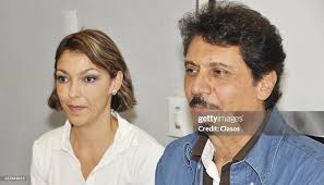 Press conference with Antonio Henaine and Erika Aleman, Capulina son...  News Photo
