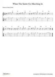 When The Saints Go Marching In Nota Tab Gitaregitim Net Muzik Sarkilar Gitar