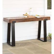 Richland Outdoor Console Table Outdoor Console Table Reclaimed Wood Console Table Wood Console Table