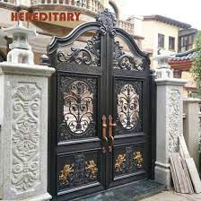 Open floor plans are a signature characteristic of this style. China Modern House Entrance Main Aluminum Gate Designs China Garden Gate Outdoor Main Gate