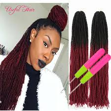 Synthetic and human hair extensions are both an option with micro braids, meaning you won't have to break the bank to get this cool protective style. 2021 Dreadlocks Ombre Blonde Crochet Hair Extensions Dreads Locs Long Synthetic Hair Weave 18 Braiding Hair Sister Micro Locs Straight Free Hook From Weavesclosure 3 58 Dhgate Com