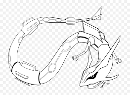 Keep your kids busy doing something fun and creative by printing out free coloring pages. Free Pokemon Rayquaza Coloring Pages Download Clip Art Sketch Png Rayquaza Png Free Transparent Png Images Pngaaa Com