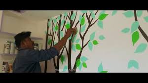 Bring the coastline right to your living room or bedroom. Painting Wall Art Ideas Easy D I Y Flowers Youtube