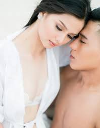 Fall in Love with this Passionate On-The-Beach Boudoir-Inspired Concept of  a Post-Wedding Photoshoot