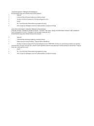 Proses dan cara membuat paspor baru di kantor imigrasi. Cara Buat Passport Malaysia Antarabangsa