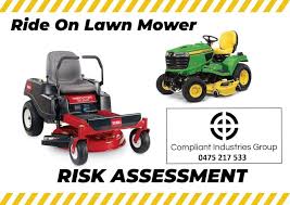 Lawn mower repairs, dealer finder service find your nearest lawnmower repair agent here. Ride On Lawn Mower Risk Hazard Assessment Hazard Analysis Melbourne Victoria Compliant Industries Group