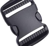 CooBigo 10 Pack 2" Plastic Side Release Buckle Dual Adjustable Outdoor Camping Tactical Backpack Belt Strap Webbing Bag Hardware Accessories 2" Dual ...