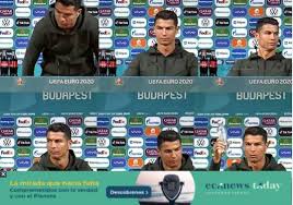 Ronaldo sent a witty message over coca cola during a portugal press conference during euro 2020. Srzmwkkvidvdem