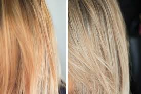 Using a purple shampoo will help. How To Tone Brassy Hair At Home Xoxokaymo