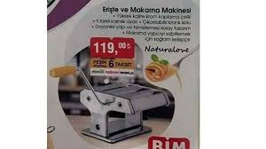 Bim Naturalove Eriste Ve Makarna Makinesi Yorumlari Ve Ozellikleri 2020 Makarna Eriste Brosur