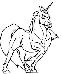 Libri da colorare disegni bambini cartoni animati immagini di unicorno grafica nera fumetti bianco e nero bambini. Disegno 2 Di Unicorni Da Colorare