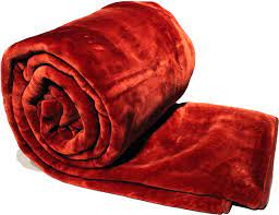 86 x 94 and queen : Amazon Com Solaron Queen Size 78 X 94 Solid Korean Mink Blanket Burgundy Home Kitchen