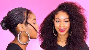 Most weaving hair extensions are now machine hair fibers. How To Quick Weave On Natural Hair Natural Hair Protective Style Youtube