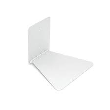 Amazon Com Umbra Conceal Floating Bookshelf Large White Home Kitchen Floating Bookshelf White Floating Shelves Invisible Shelves