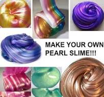 Slime Pearl Pigment Powder Various Colours to make your own slime colour art