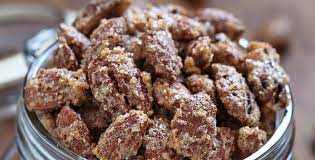 Sweet Snack Recipe Cinnamon Sugar Glazed Nuts Recipe Sweet Snacks Recipes Pecan Recipes Sweet Snacks