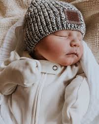 Love Your Melon On Instagram Excuse Us Our Hearts Just Melted Our Newborn Beanies Are Knit Out Of 100 Org Baby Boy Beanies Newborn Boy Hats Newborn Beanie