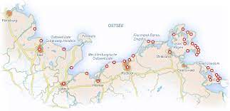 Sehen & erleben sie die vielfalt an freizeitangeboten an der ostsee! Karte Urlaubsorte Fur Ostsee Kurzurlaub