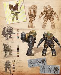 Bioshock 2 All Big Daddy Types Concept Arts Of Big Daddies If You Want To Learn More About Bioshock Iconic Characters Read Our Latest Blog Http In 2020 Bioshock Art Bioshock Concept Art Characters