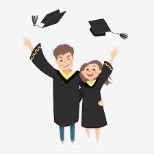 صورة تخرج الطالب طالب صور التخرج صور تخرج Png وملف Psd للتحميل مجانا Saindo Da Escola Casal Png Graduacao