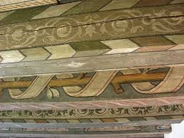 Image Result For Tudor Painted And Stencilled Beams Soffitto A Cassettoni Soffitti A Travi Soffitto Dipinto