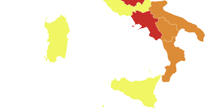 Come si decide quando una regione cambia colore. I Nuovi Colori Delle Regioni Il Post
