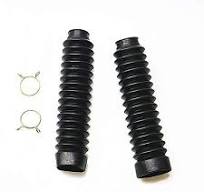 Rubber Motorcycle Black Front Fork Boots Dust Jacket Cover For Honda CG125  CG Dirt Street Bike