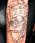 The cat pawprint, her silver tabby cat has left a mark on her heart. 40 Teacher Tattoos Just In Time For Back To School Cafemom Com