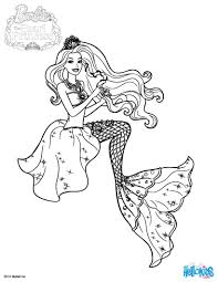 At the same time pictures colored on the computer screen can be printed on a color printer. Barbie Princess Mermaid Coloring Pages Coloring And Drawing