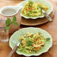 Spitzkohlsalat Mit Minze Rezept Spitzkohlsalat Salat Rezepte