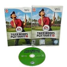 Tiger Woods Pga Tour 10 Nintendo Wii 2009 Complete Green Disc 14633190199 Ebay Tiger Woods Wii Pga Tour